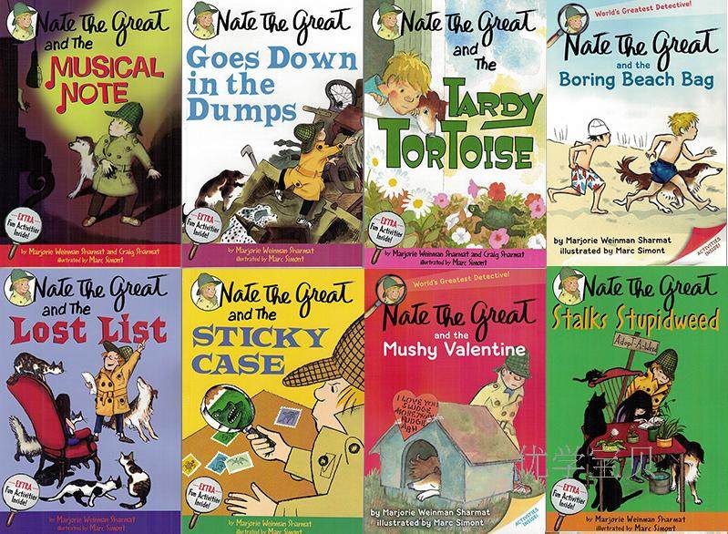 现货英文原版全套 大侦探内特nate the great了不起的神探内特系列 27