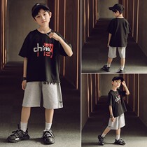 Balabala Boys Summer 2021 New Short Sleeve Set Handsome Korean Tide Summer Summer