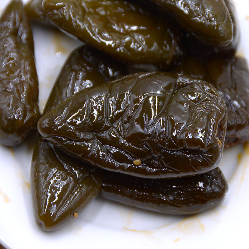 红油港椒港椒咸菜特辣肉辣椒开胃下饭菜山东咸菜酱菜泡辣椒腌辣椒