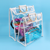 Bag dust bag Transparent storage bag Sealed storage cabinet Wardrobe hanging storage bag Storage artifact