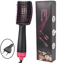 Multifunctional hot air comb Two-in-one negative ion Shun hair comb Styling straight hair comb Wet and dry hair dryer comb