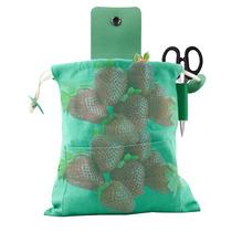Outdoor Camping Foraging Bag Foraging Bag canvas fruit picking bag waist hanging tool bag Jungle containing bag