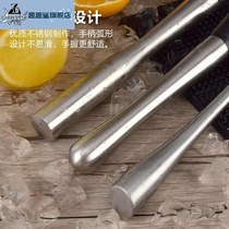 Stainless Steel Crushed Ice Hammer Fruit Stick Juice Stick Lemon Hammer Milk Tea Shop Supplies Stainless Steel Ice Hammer Crusher