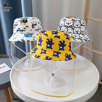 Childrens hat Spring and autumn epidemic prevention Mask Anti-Droplets Isolated Baby Summer Thin baby protective face cover