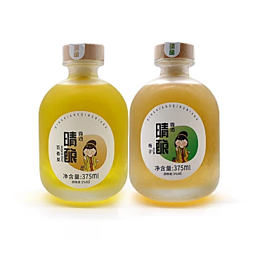 晴酿晚安酒果酒梅子酒375ml2瓶[20元优惠券]-寻折猪