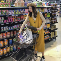 2021 new spring and autumn Womens Light luxury celebrities high-end temperament jumpsuit fairy Super fairy Autumn and Winter