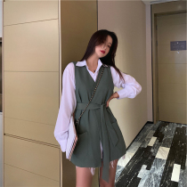 2020 New Spring Fall womens clothing light extravaganza high-end temperament Even clothes dresses fairy supersenssens autumn and winter