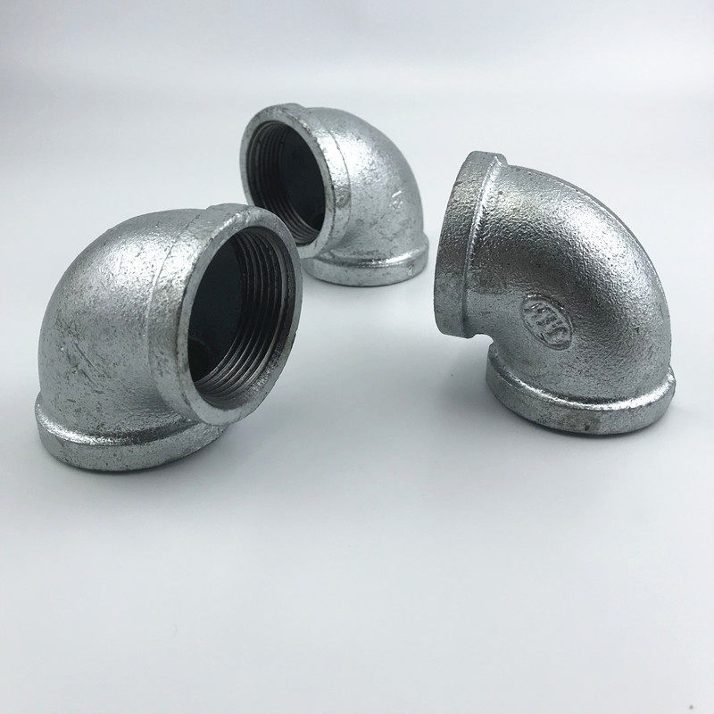 消防镀锌家用内丝 丝扣 丝牙弯头4分 6分 1寸 2寸 dn15 25 50 4分