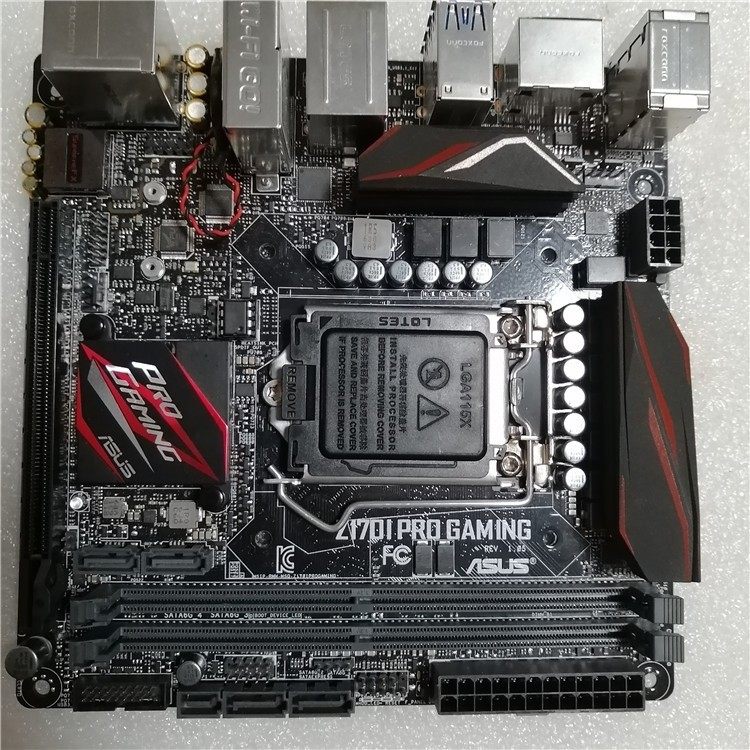 asus/华硕z170i pro gaming 玩家国度1151针/miniitx 17*17 ddr4