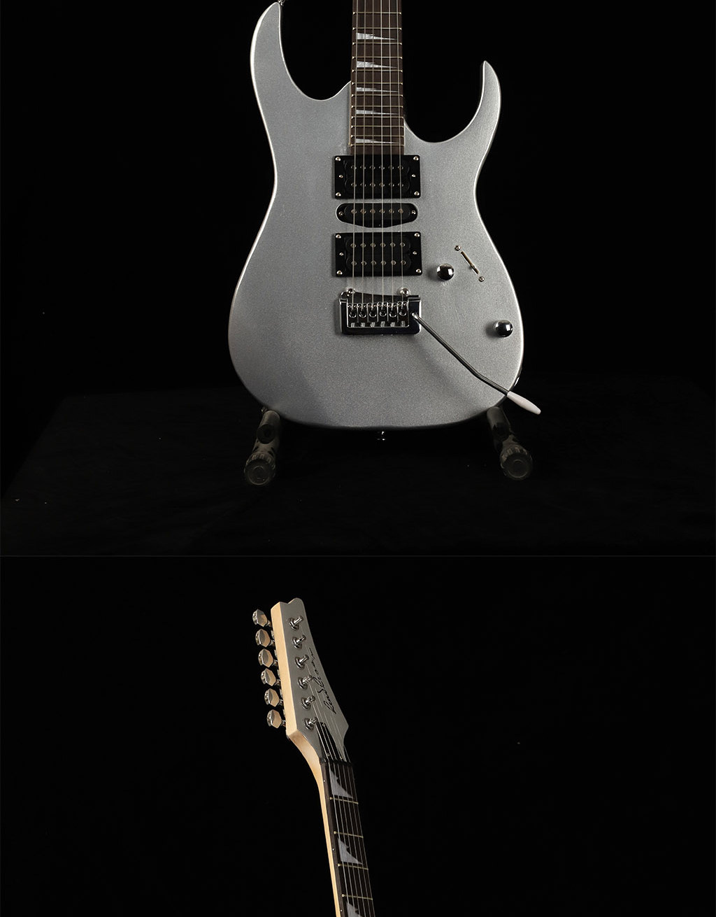 新手入门初学者专业级单双摇男女吉他金属摇滚170电吉他乐器套装