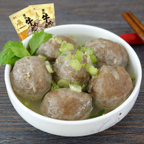 Lu Xiang gold beef balls 500g Lu Ji Chaoshan Shantou hand beef balls hot pot ingredients balls 2 pieces