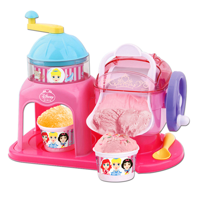迪士尼冰淇淋机 儿童雪糕机小孩冰沙机宝宝DIY亲子玩具冰激凌机