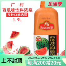 Broad Village Watermelon Fruity Drink Espresso for commercial concentrated juice flush drinking fruit tea pearl milk tea shop special raw material