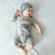 Men and women baby cotton hat spring and autumn baby hat Korean version of the trendy newborn hat double layer autumn 0-1-2 years old