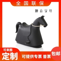 High imitation Italian child rocking horse Rocky GRP Trojan horse childrens room swing-like room Villa Ornaments