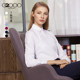 G2000 Professional Women dress shirt business shirt OL commuter elegance white long-sleeved shirt G2000 Professional Women dress shirt business shirt OL commuter elegance white long-sleeved shirt