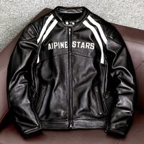 Harley No. 63 locomotive riding suit pure first layer cowhide leather leather leather jacket mens tide short model with protective gear plus size jacket