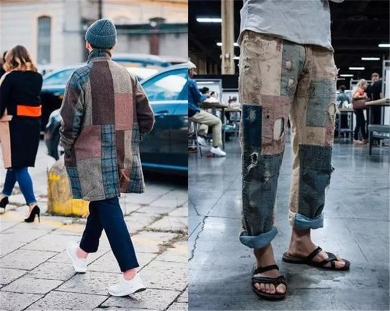 好好的衣服都打上补丁?时尚精们都这么干