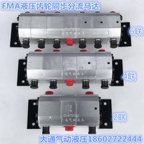Germany BUCHER FMA-2R2 1 FMA-4R4 2 FMA-2R8 8 hydraulic cylinder synchronous shunt motor
