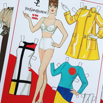 60s Y vintage paper doll dressup paper doll paper doll dressup