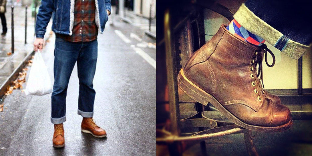 虽然ab折也行,但是冬天的牛仔裤都比较厚,所以就不推荐ab折了.