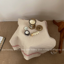 ok holiday * day style retro kitchen supplies cotton cloth art dining mat thermal insulation tea towel cover photo props