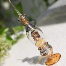 Egyptian folk craft hand-blown style Egyptian flavor bottle (large 19cm)