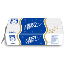 Qingfeng roll paper toilet paper roll toilet paper 240 section * 3 layers B22AT3BN 10 lift * 10 roll area