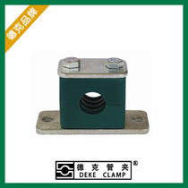 Light hexagonal pipe clamp Steel pipe fixing clamp Plastic pipe clamp TLPG6 base plate extension pipe card 38-102