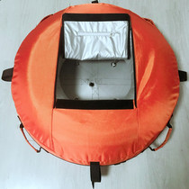Free diving float ball portable folding free diving buoy safety float can be customized size