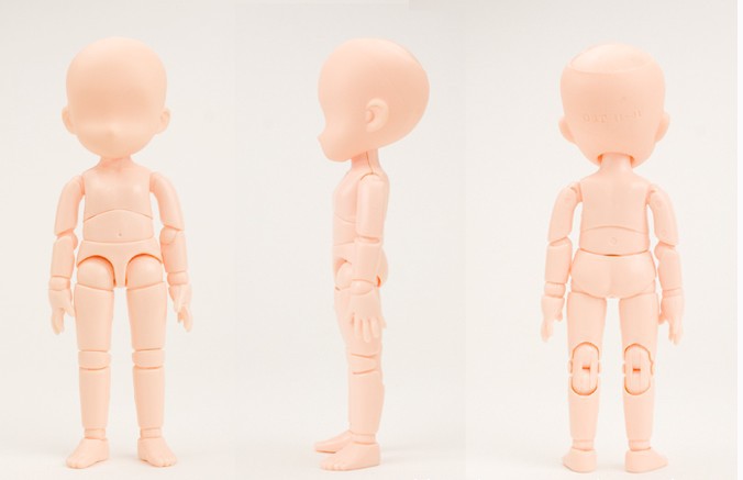 包邮素体动漫美术人偶模特 绘画速写工具人体模型关节可动q版