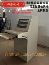 Spot - thickening piano - type operating table double - linked security embedded piano - type computer console assembled slant operating table