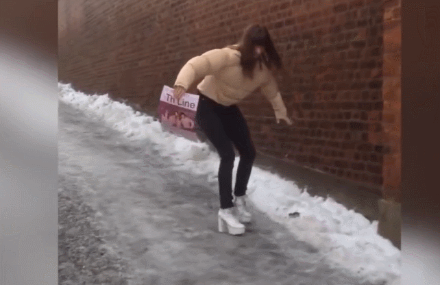 有没有穿高跟鞋或者松糕鞋崴过脚的?