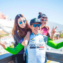 Tubu sun glasses myopia men and women driving running sports new fashion retro colorful polarizer sunglasses Universal