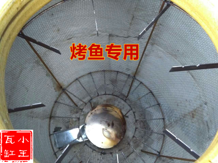 厂家直销二号瓦缸炭火烧烤大缸烤肉烤鱼烧鸡吊炉黄泥叫花鸡碳烤炉