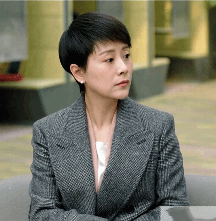 小欢喜海清童文洁同款2019秋冬新款毛呢外套中长款流