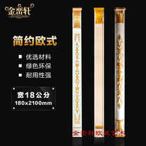 European-style resin plastic Roman column Decorative stigma Villa living room door Balcony Plaster square Roman column