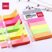 Deli Color Post-it Sticker Post-it Note Office School Supplies 5 Colors