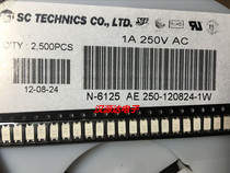 N-6125-AE-1A-250V N 6125AE 1A 250VAC SM HI-TECH SMD fuse