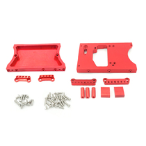 Shikimu 1:12 Full Series Remote Control Car D90 D91 99 Steering Gear Cabin Tailbeam Metal Upgrade Retrofit Accessories