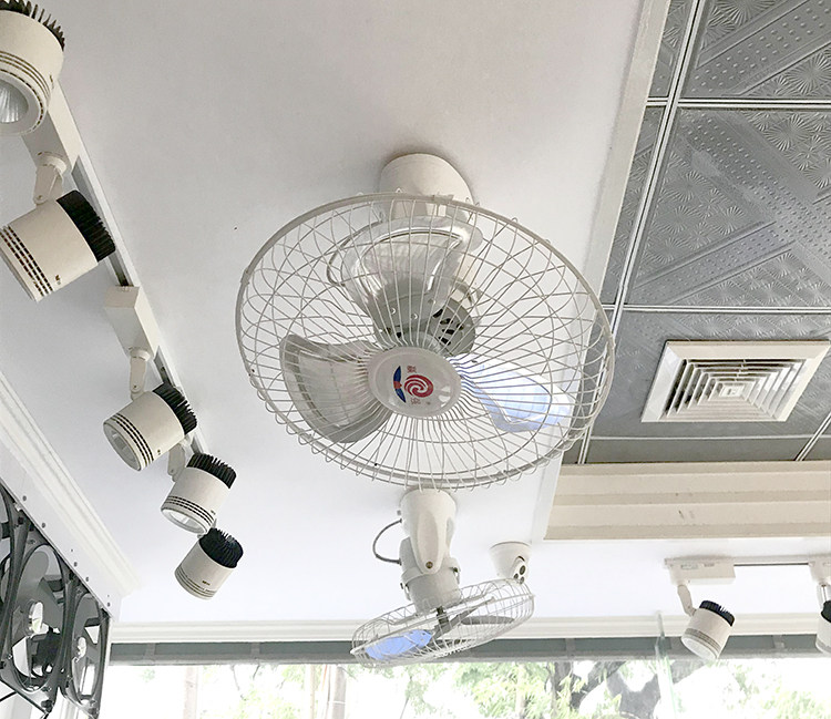 赢强电风扇铁风扇吸顶扇楼顶扇工业扇商用宿舍摇头全铜线电机