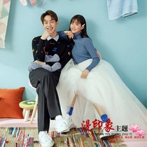 22 Film Exhibition New Exterior View Brigade Filming Wedding Han Edition Autumn Winter Fur Coat Lovers Themed Photography Street Costumes