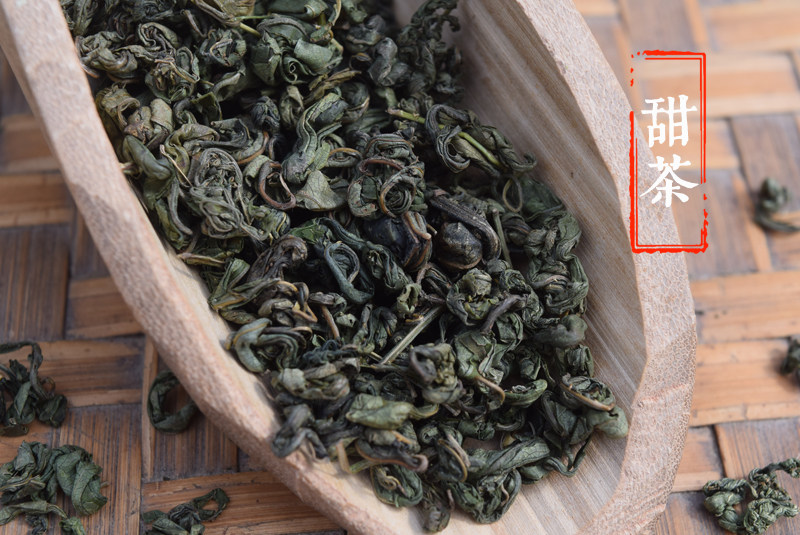 天然甜茶野生广西金秀大瑶山无糖刺儿茶抗过敏正品100g甜刺茶