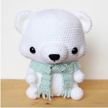 061 Polar Bear Weave Drawings Doll Chinese Graphic Decontrol Needle Electronic Manual Book Wool Line Tutorial