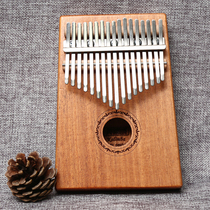 Virtue Wickalinba Qin Thumb Portable 17-key Peach Blossom Wood Finger Kalimba