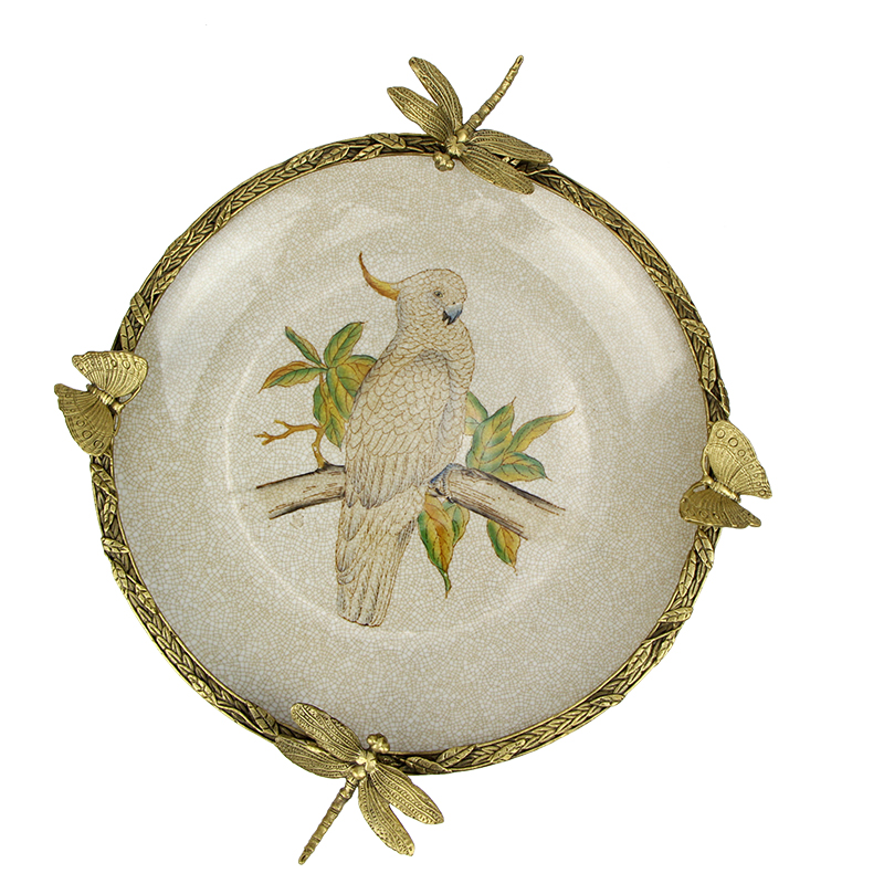 European creative hang dish decorative plate wall act the role of American sitting room plate frame home decoration handicraft furnishing articles