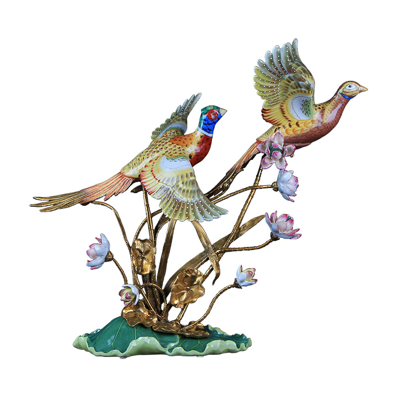 European example room, living room, a pair of lovebirds furnishing articles ceramics handicraft decoration home decoration wedding housewarming gift