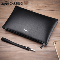 Caravan Alligator Mens Hand Grab Bag Mens Wallet Wave 2020 New mens bag Leisure Envelopes Envelops Bag