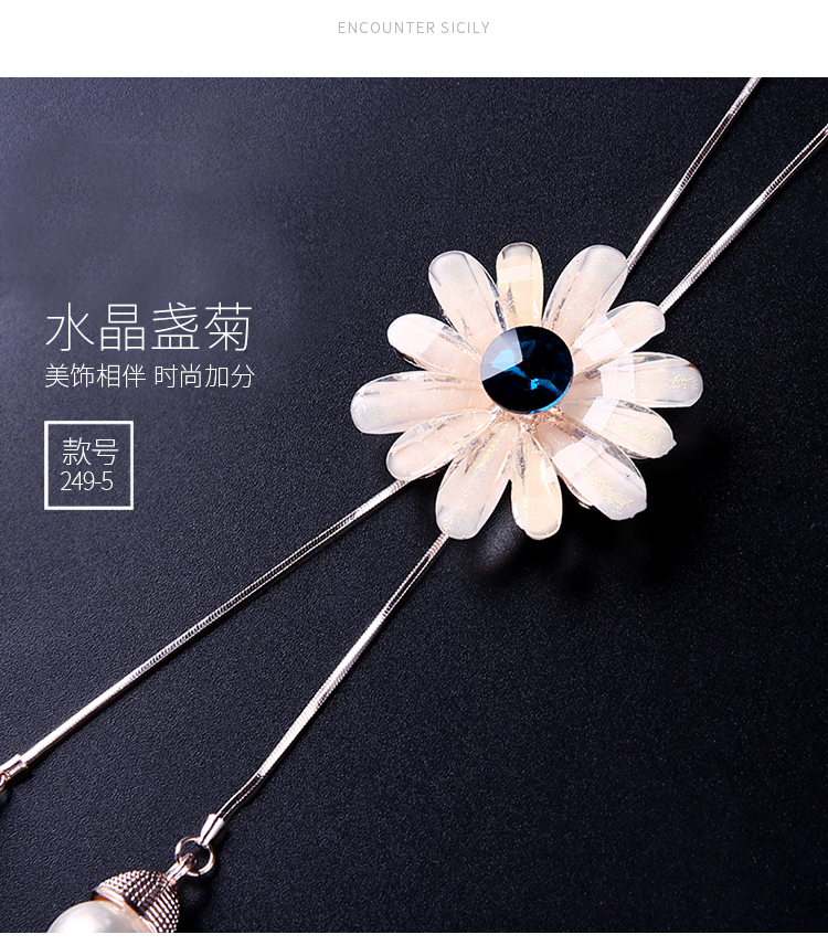 SSG日韩长款简约装饰品项链衣服挂件挂饰百