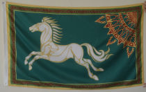 Foreign trade supply of the ring king Luohan Flag LotR Rohan Flag Amazon WISH EBAY hot sale